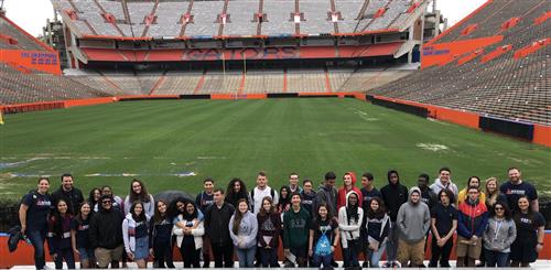 2019 Ascend Field Trip Participants Group at the University of Florida 